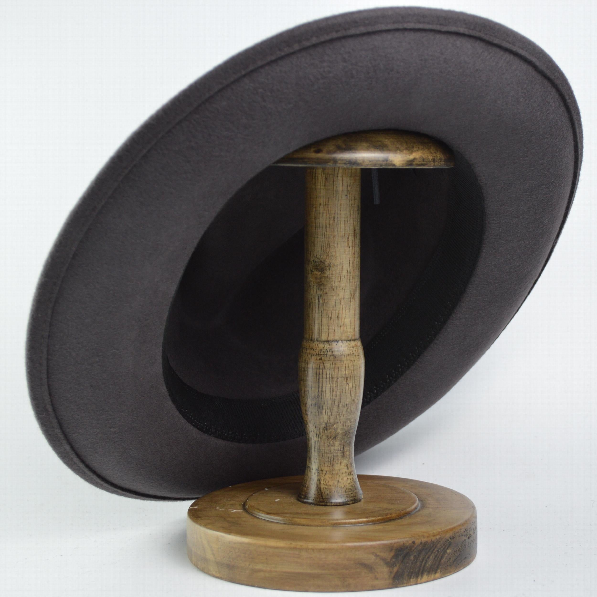 Jazz Hat Felt Bowler Hat Butterfly Belt Accessories