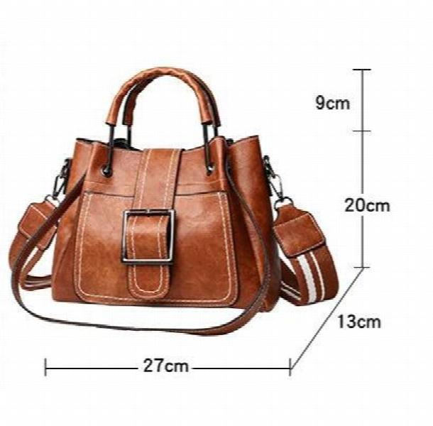 Large Women's Leather Shoulder Bag