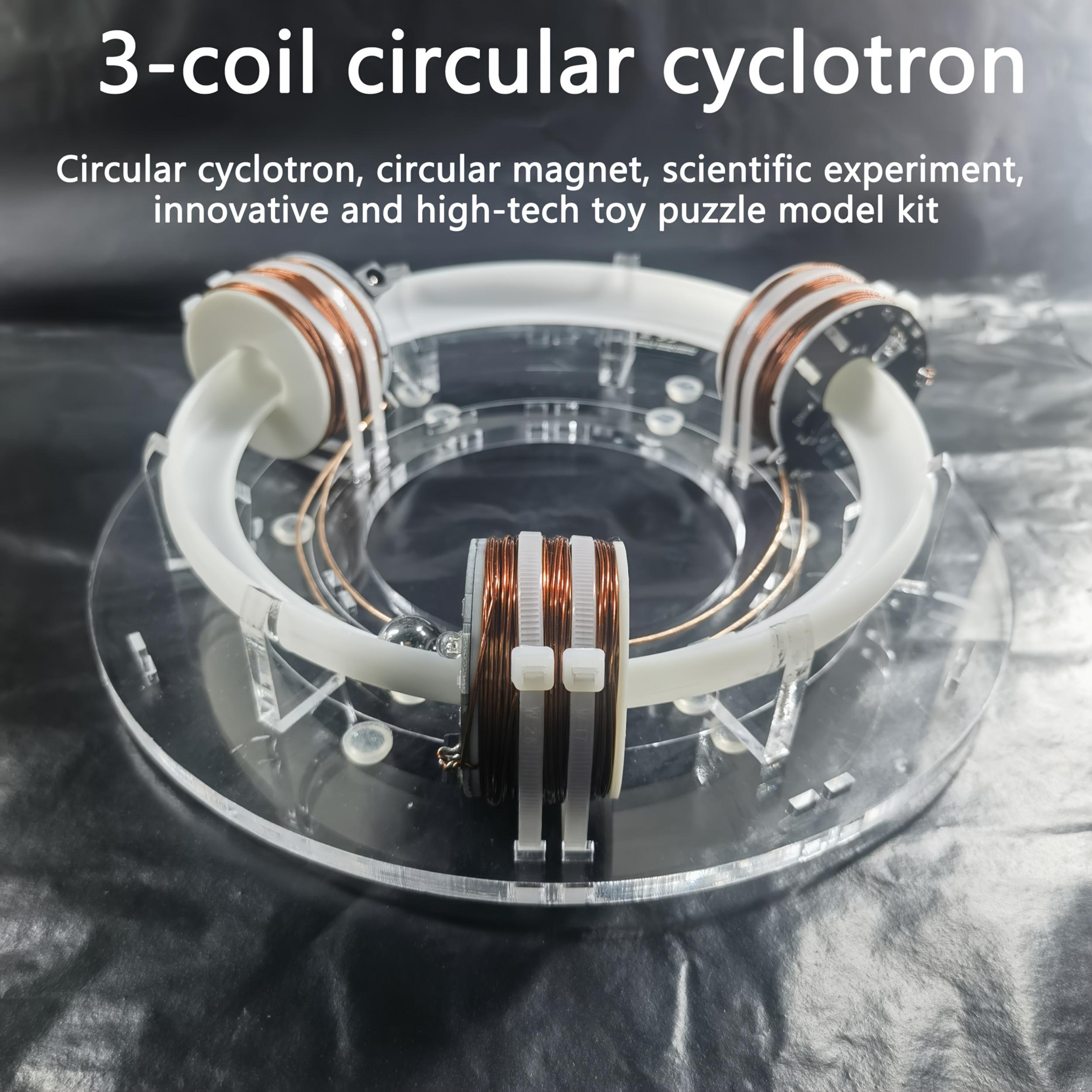 Transparent Acrylic Circular Cyclotron Demonstration Device