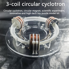 Transparent Acrylic Circular Cyclotron Demonstration Device