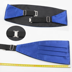 3pcs Girdle Bow Tie Pocket Squares Set