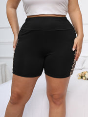  Colorblock Leopard High Rise Leggings with Pockets