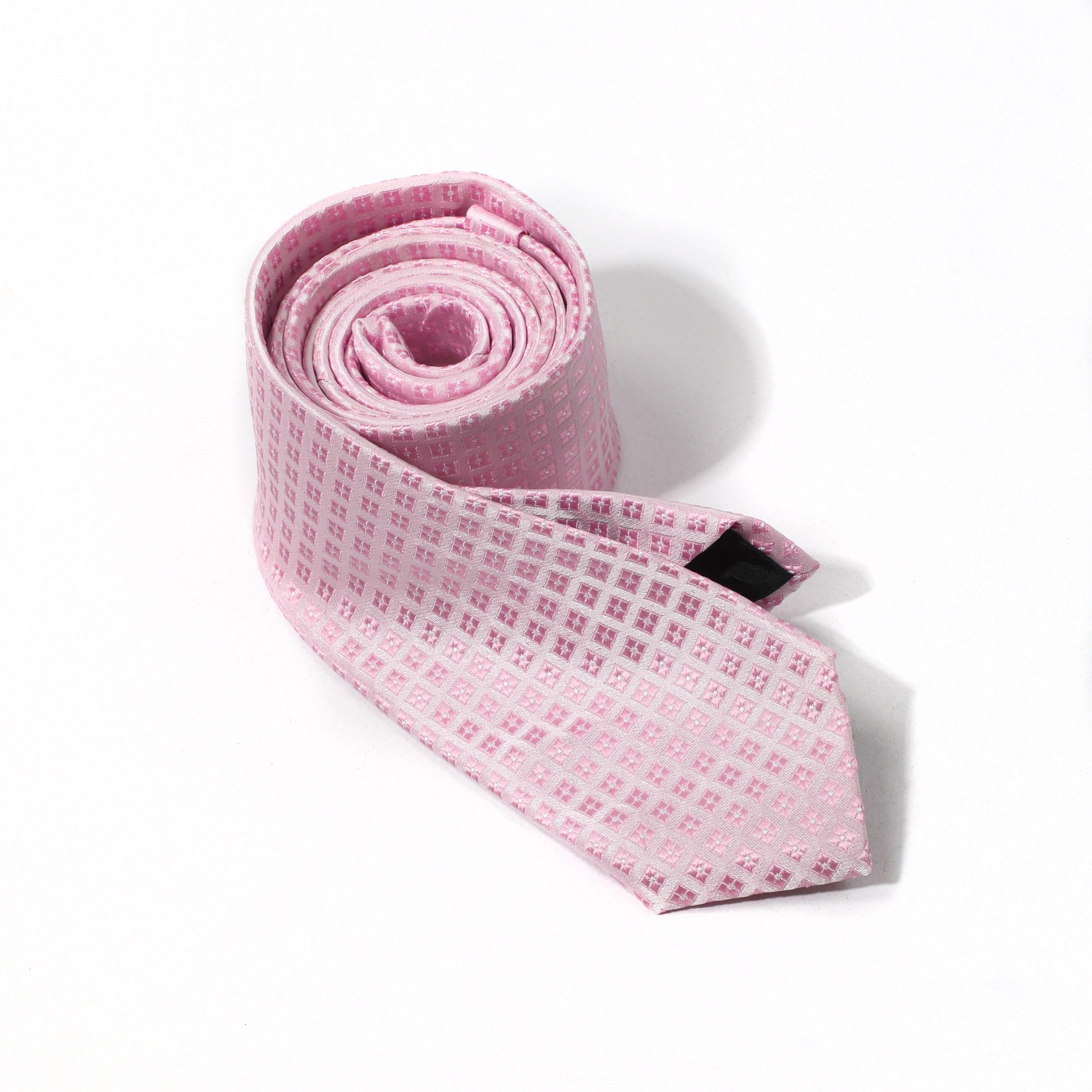 Small Plaid Necktie For Men - Dating Party Accessory