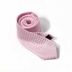 Small Plaid Necktie For Men - Dating Party Accessory