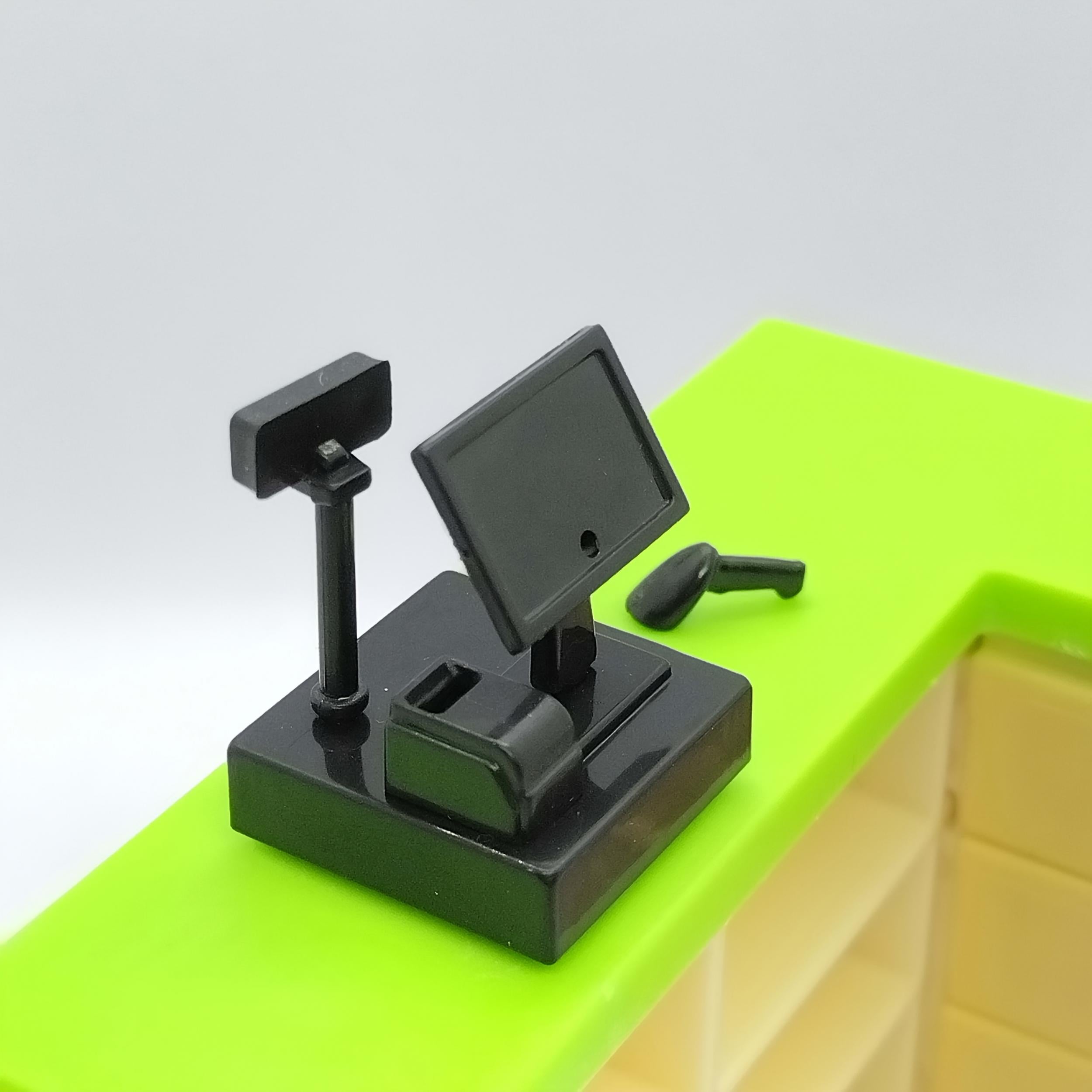 Plastic Cash Register Model for Dollhouse Display