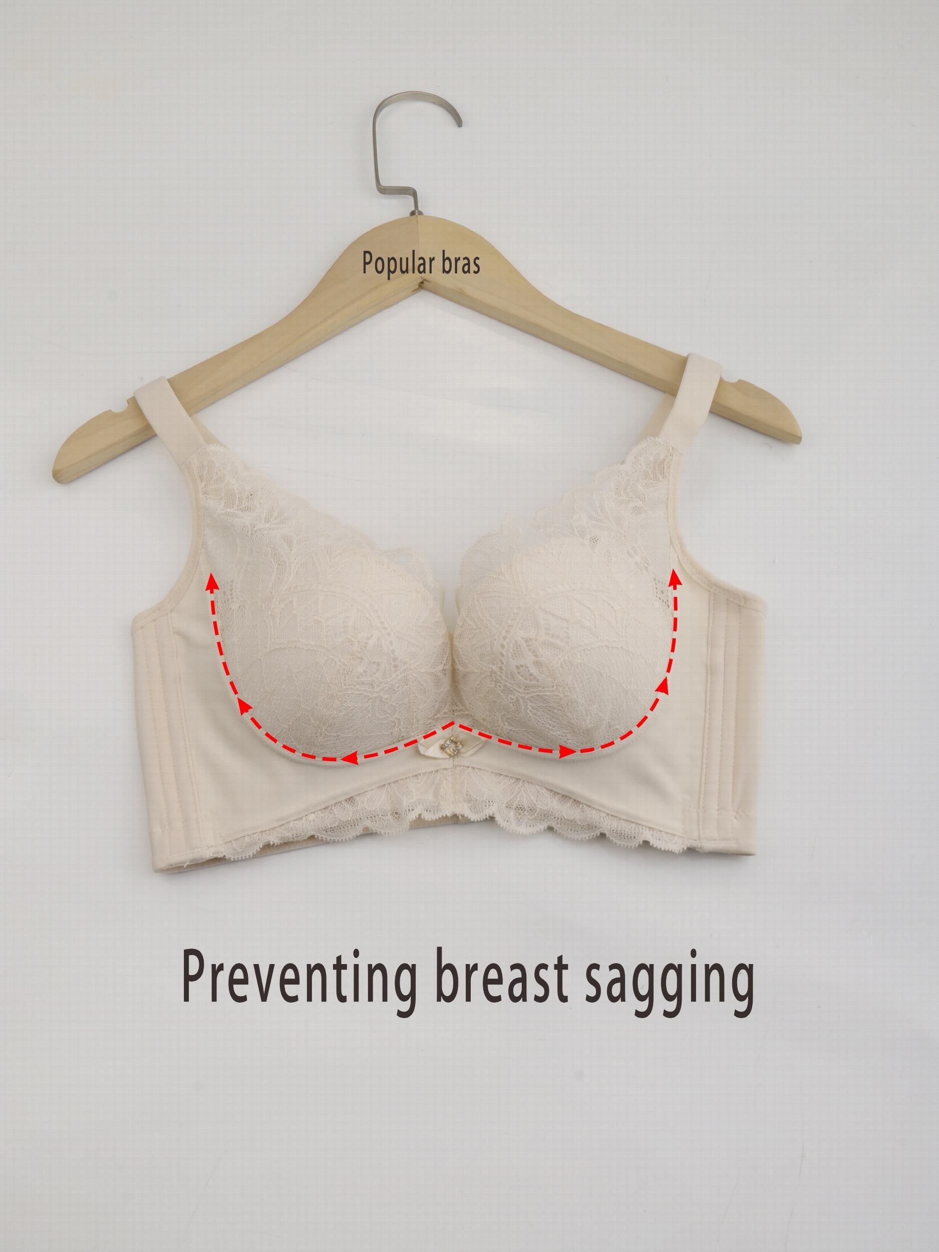 Lace Push Up Bra, Comfy & Breathable Women's Lingerie