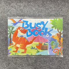 Busy Book Sticker Puzzle Toy - Marine Life, Transportation & School