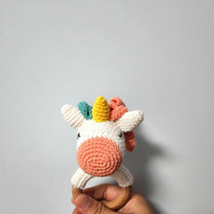 Little Unicorn Bracelet Rattles Doll Ideal Gift for 0-3 Year Olds