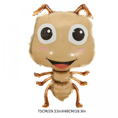 4pcs Giant Insect Helium Balloons for Kids Birthday Party