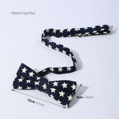 1PC Men's Star Party Bow Tie