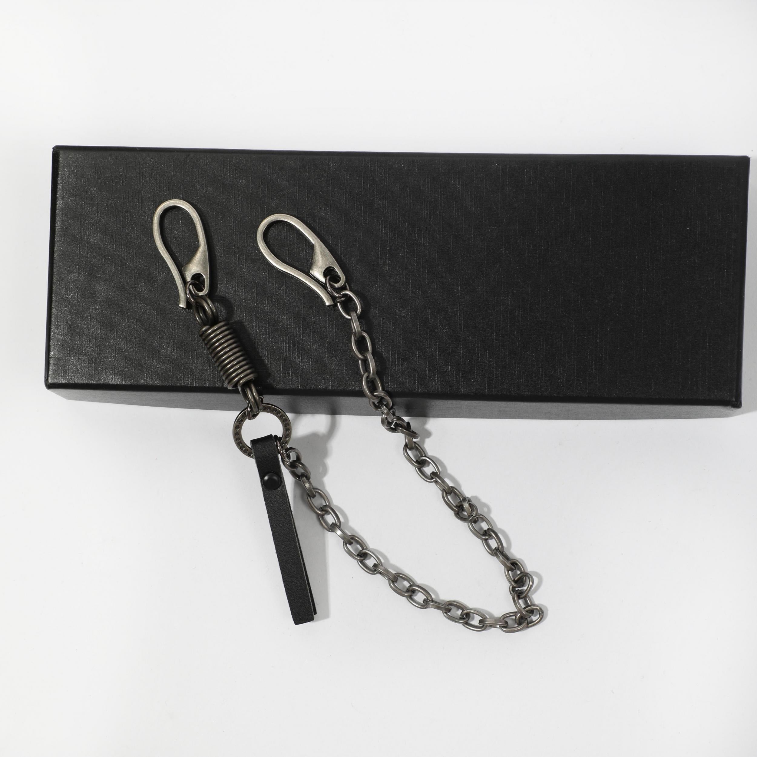 Men's Spring Pants Chain Accessory