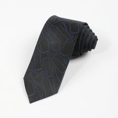 Men's Business Wine Glass Bottle Pattern Tie