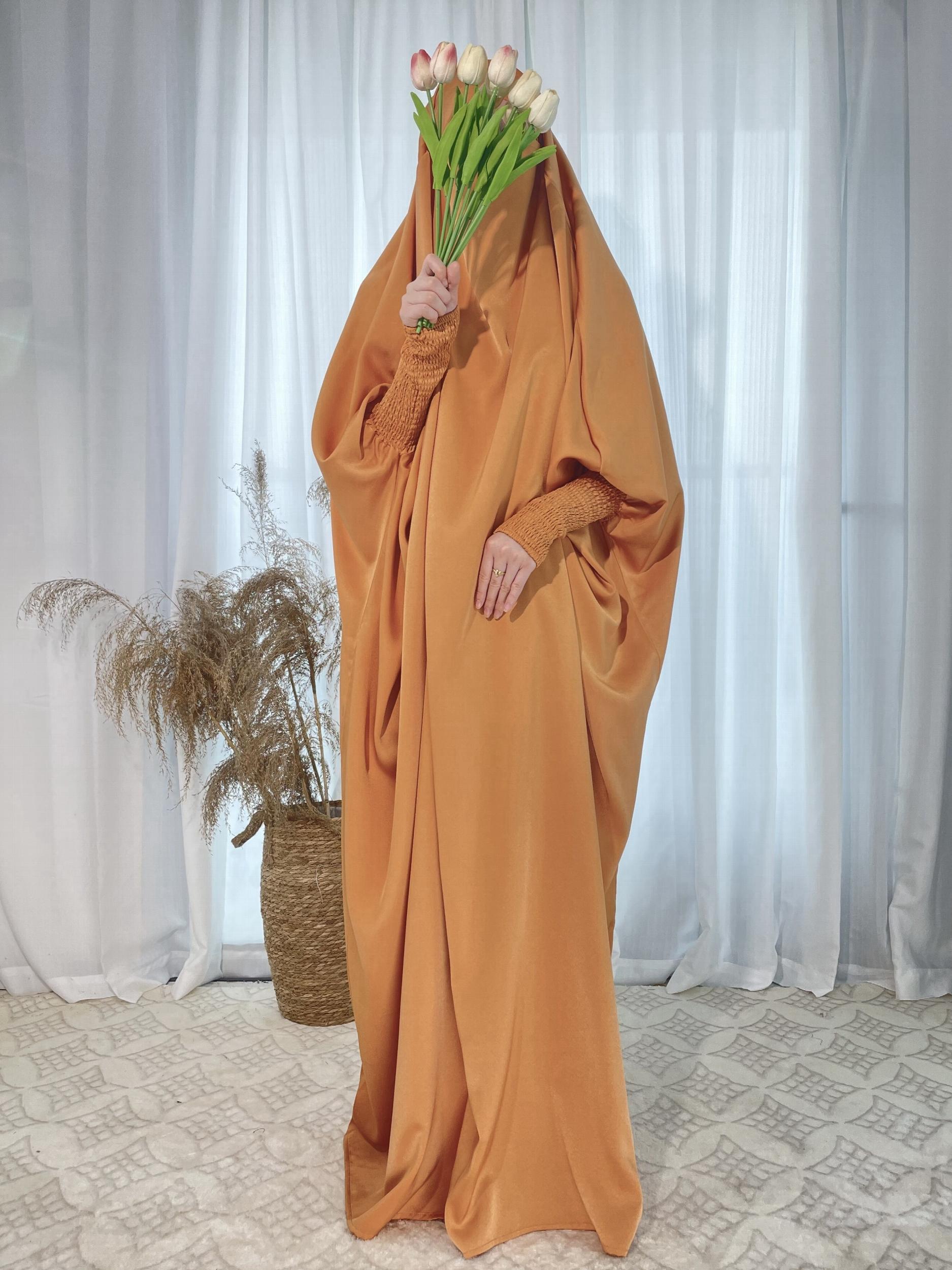  Batwing Sleeve Abaya Dress