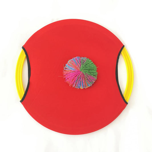Outdoor Parent Child Bouncing Hoop & Throwing Ball Toy Set