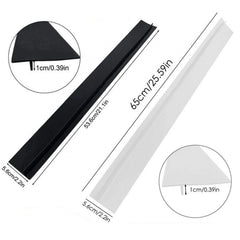2pcs Silicone Gap Strip Stove Counter Sealing Strip Kitchen Accessory