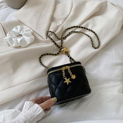All-Match Diamond Messenger Bag Ladies Small Square Bag