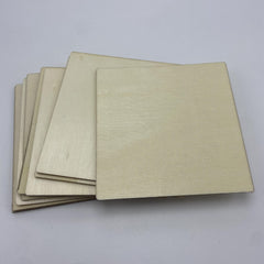 10pcs Wooden Blocks DIY Crafts Games 3.93in Unfinished Bricks