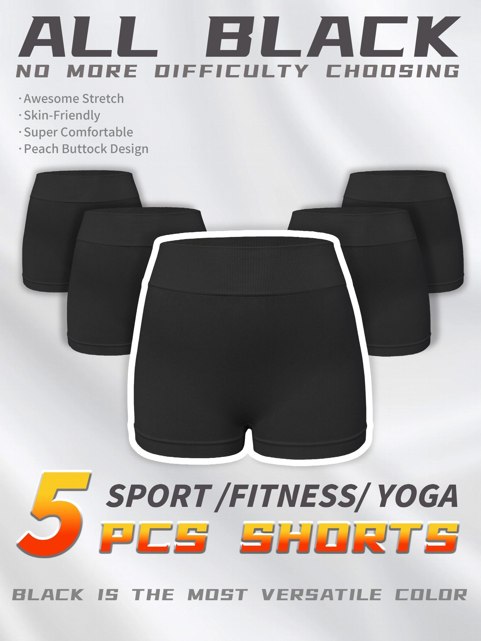 High Stretch Sports Yoga Shorts for Women