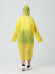 Reusable Rain Poncho for Adults with Hood