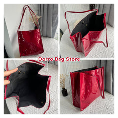 Solid Women Casual Tote HandbagsLarge Capacity Retro Female Shopping Bag