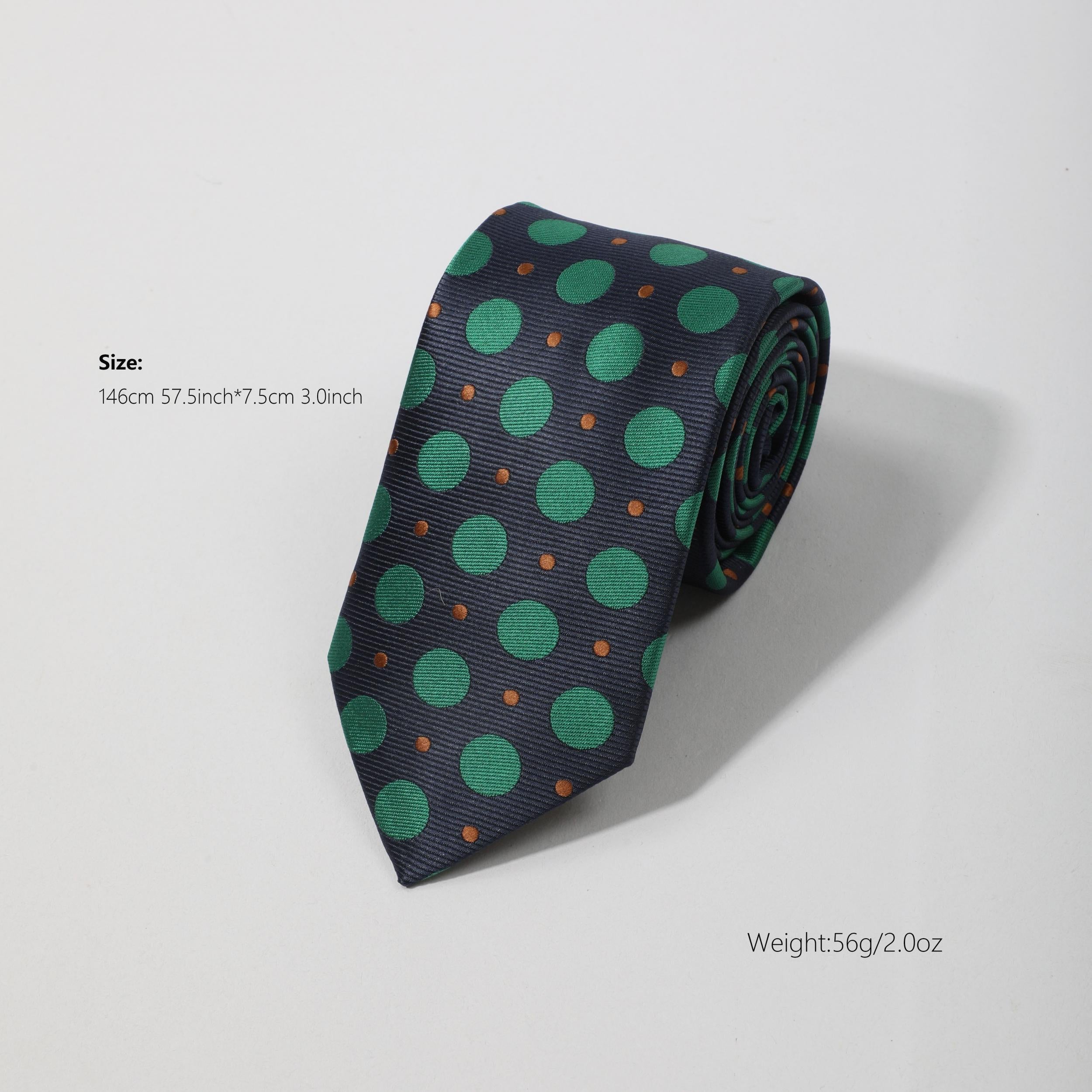 Men's Navy Polka Dot Necktie Business Wedding Party Great Gift