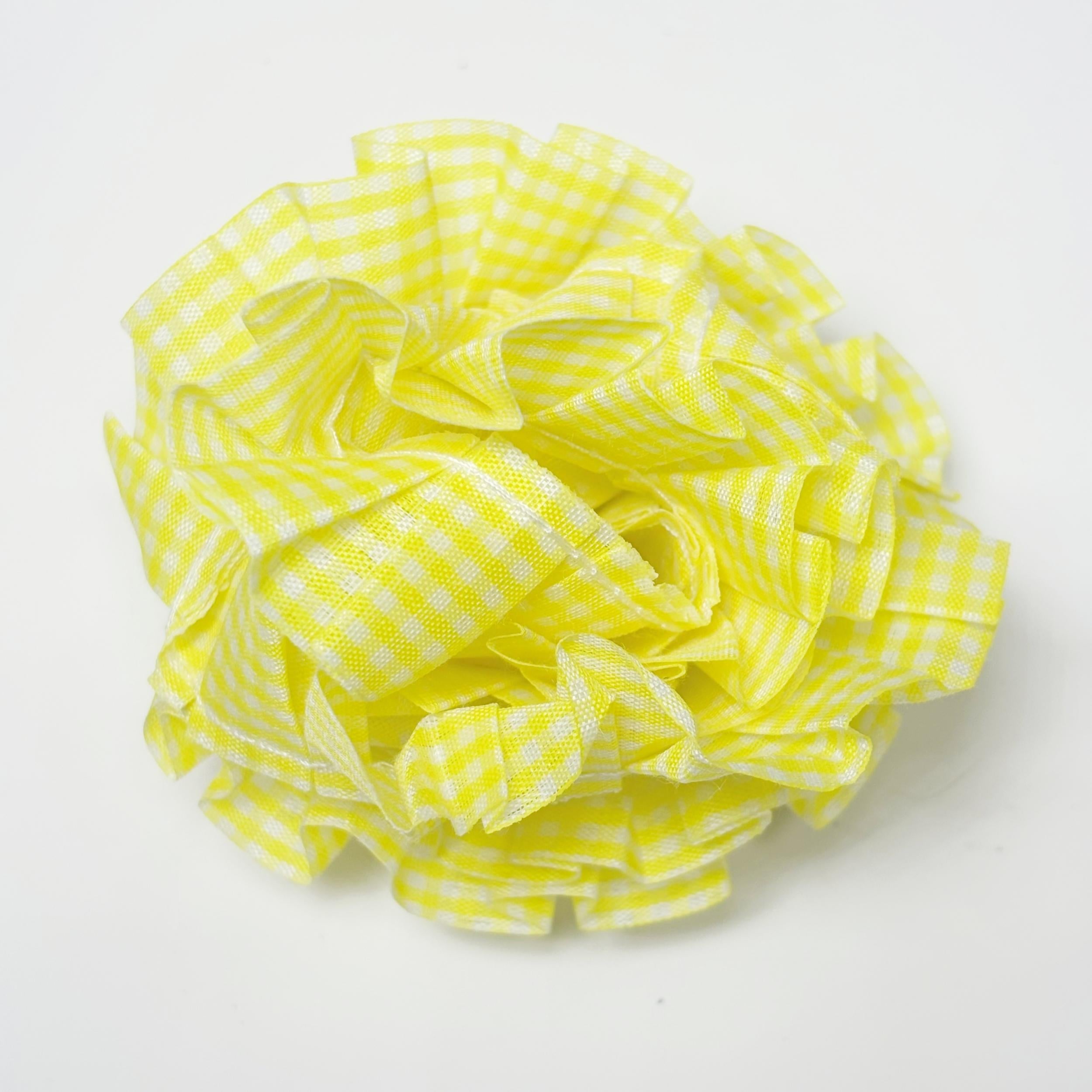Plaid Ruffle Trim 0.98 x 39.37 DIY Sewing Applique - Assorted Colors