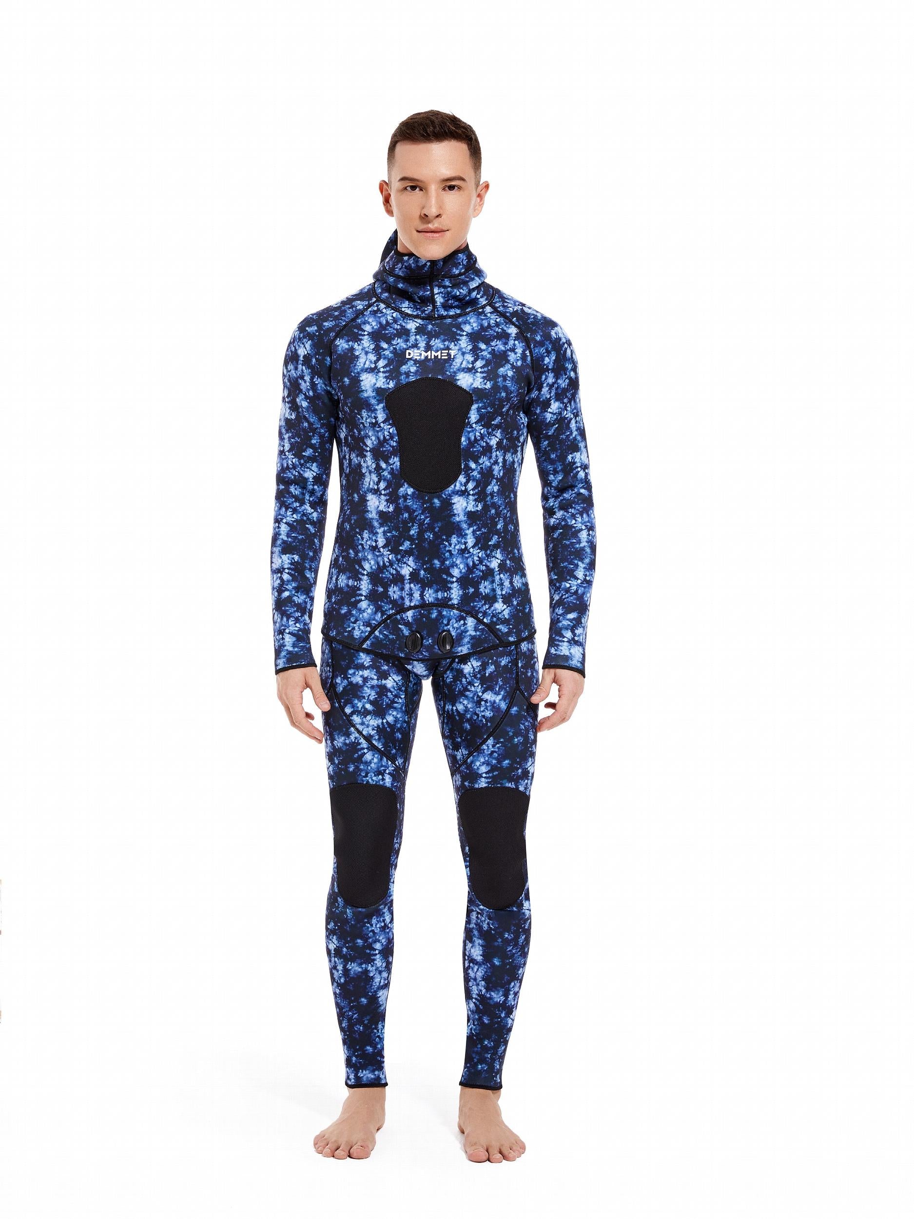 Men's 3mm Neoprene Diving Suit & Hoodie - Cold Proof Wetsuit