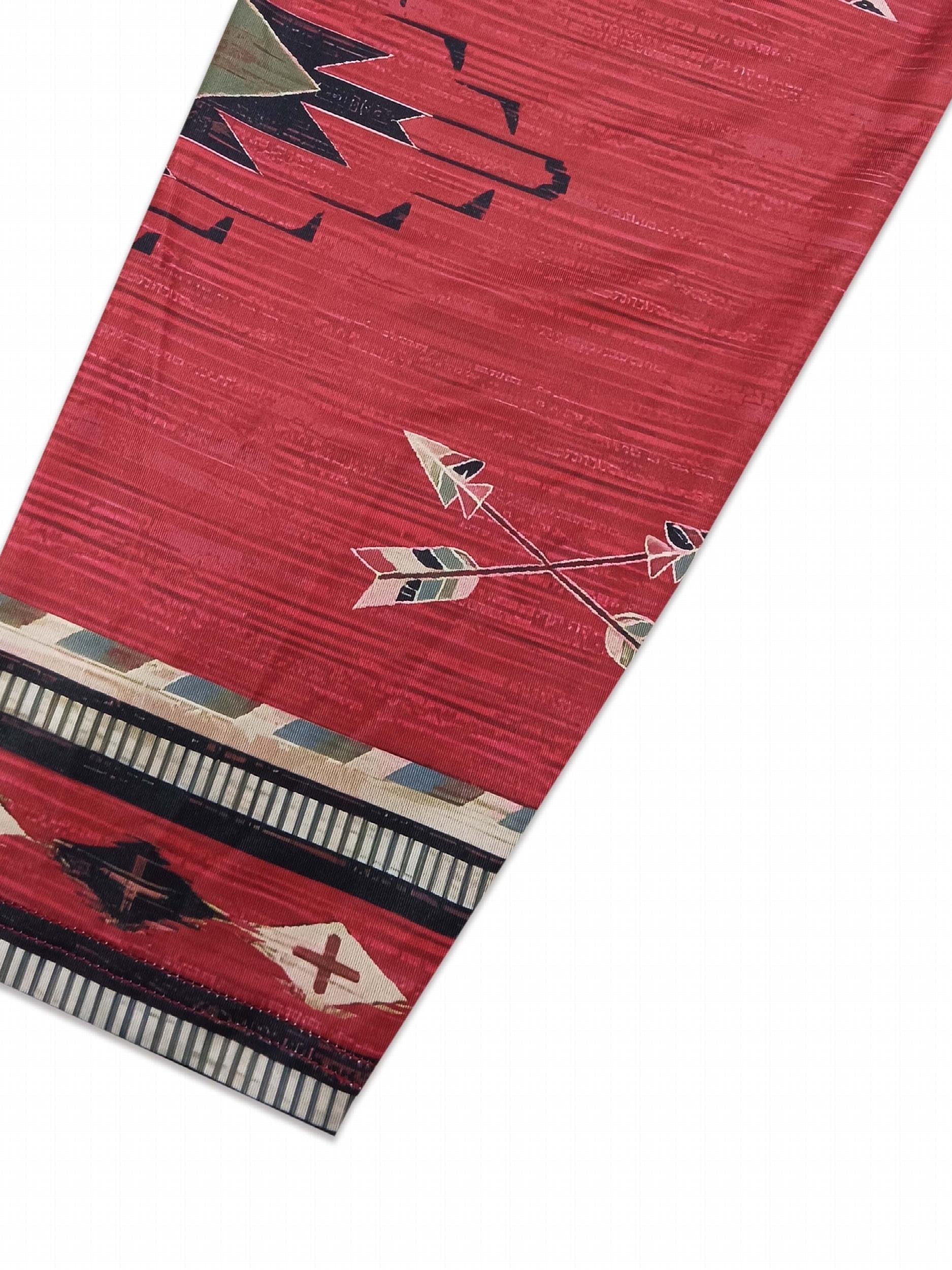  Boho Pants Women's Plus Tribal Print Skinny Trousers