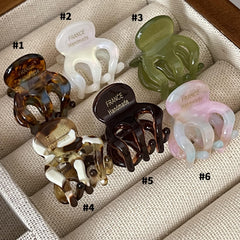 Small Hair Claw Vintage Hair Claw For Side Hair Braids High Ponytail Holder