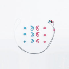 Silicone Diving Earplugs with Rope Waterproof Earplugs