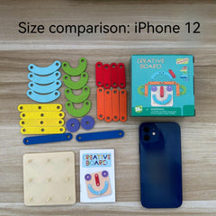 Alphabet & Number Building Blocks Toy Set