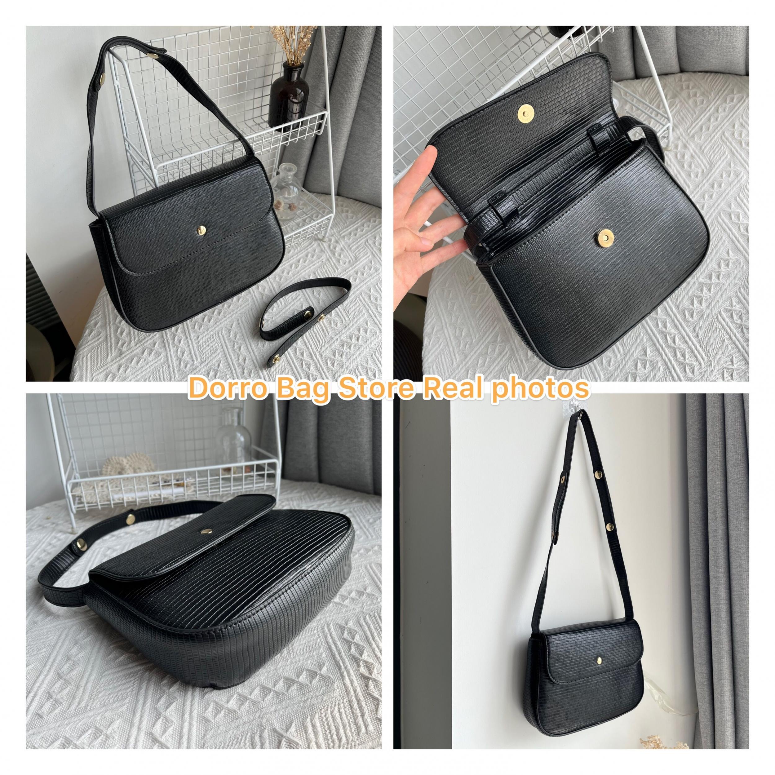 Retro PU Leather Small Square Shoulder Bag for Women