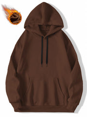Men's Fleece Hoodie with Kangaroo Pocket