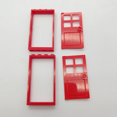Building Block Door Accessories Kit for Urban Architecture Set