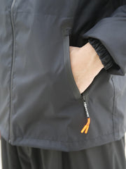 Men's Waterproof Hooded Rain Jacket Lightweight Shell