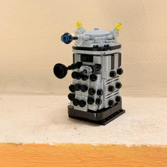 Classic Dalek Building Blocks Tower for Film & TV Fans