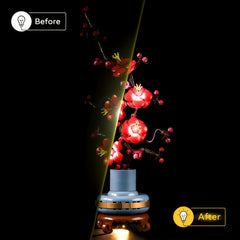 LYBCAXISE Mini LED Lights for 10369 Plum Blossom Light
