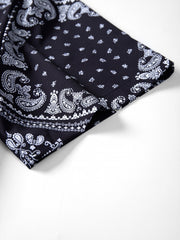Men's Paisley Pattern Hawaiian Shirt Short Sleeve