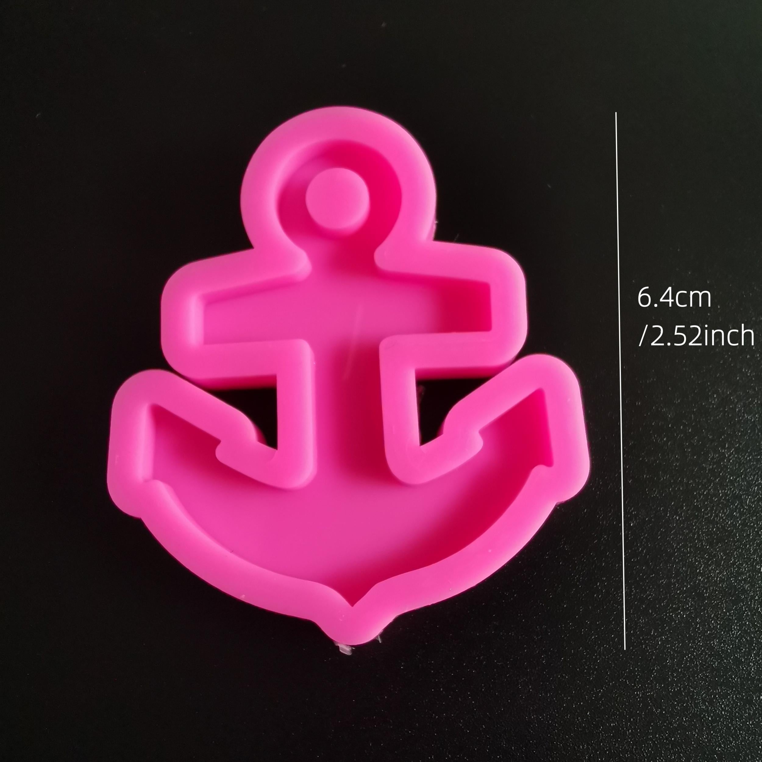 Anchor Silicone Mold Keychain Car Bag Pendant Epoxy Resin DIY Jewelry