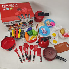 Pretend Kitchen Toy Set for Boys and Girls