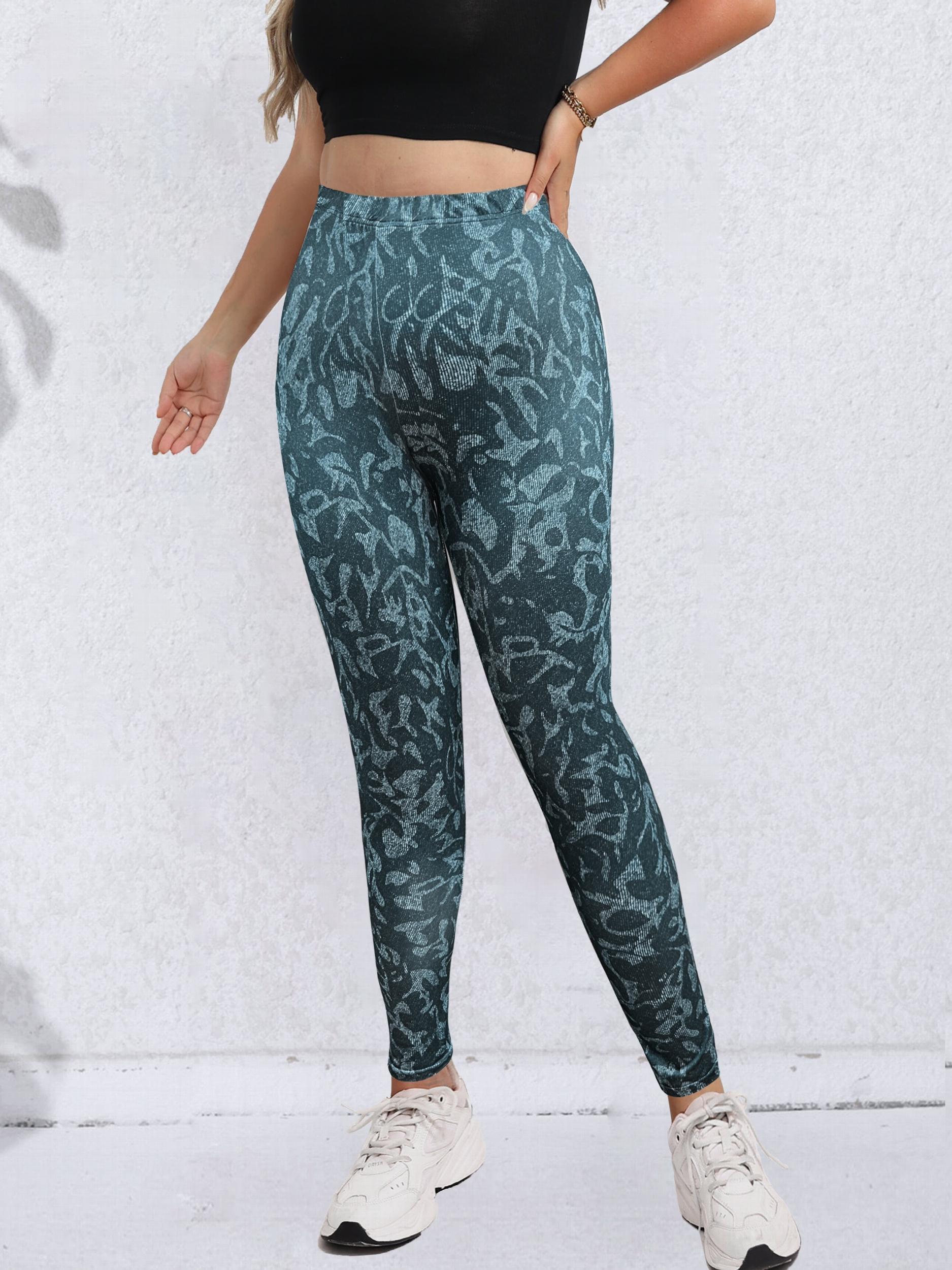 Every Stretchy Allover Print Skinny Leggings