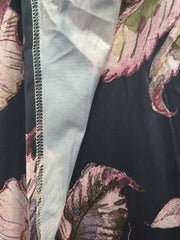 Floral Print Maxi Dress With Pockets