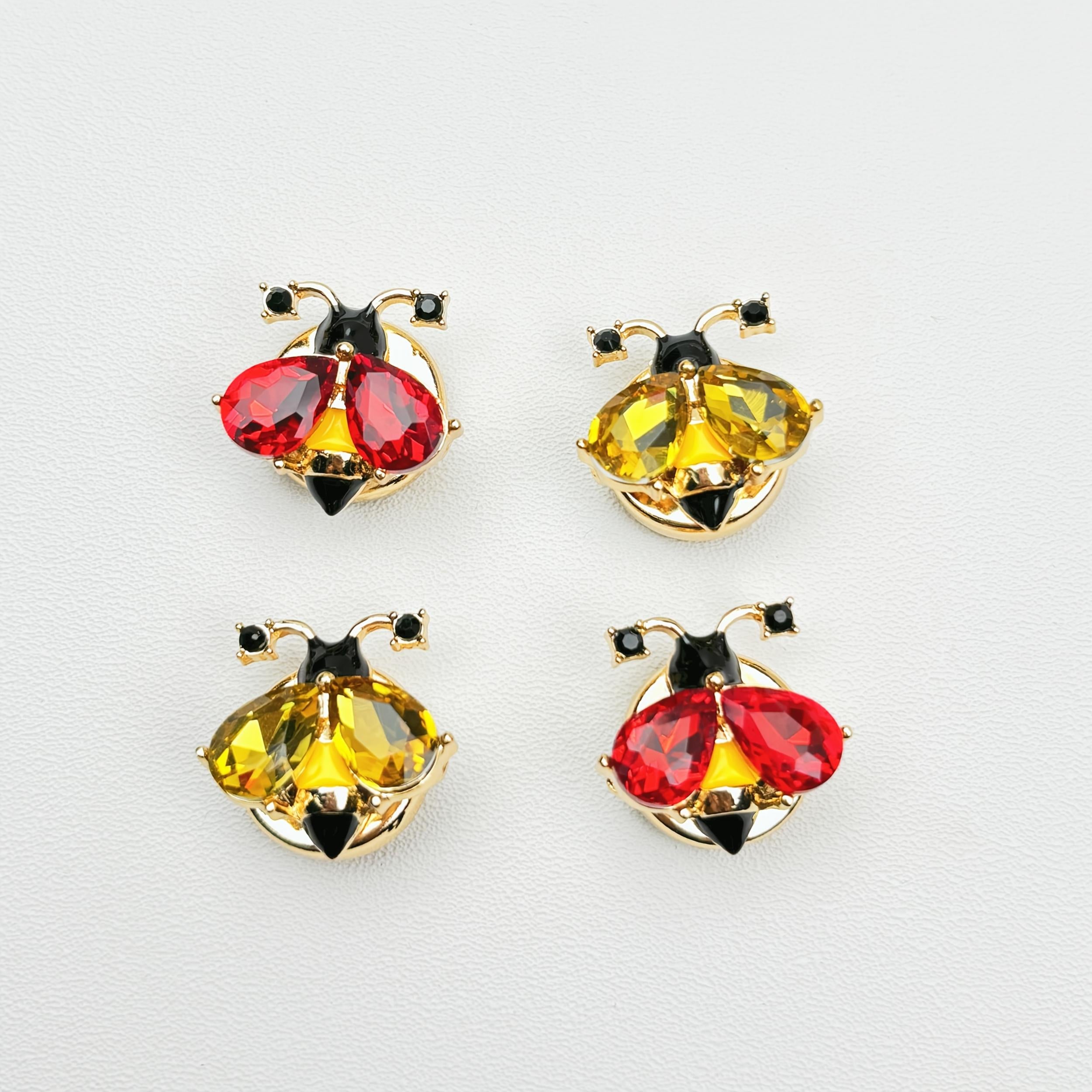 2pcs Insect Shirt Decorative Buttons for Men and Women
