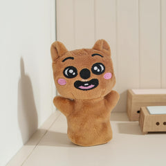 Mini Plush Doll Set Interactive Finger Puppet Toy