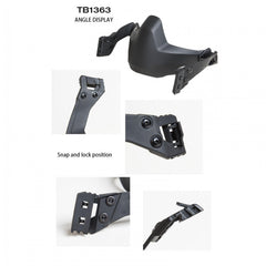 Universal Helmet Rail Half Seal Protective Mask