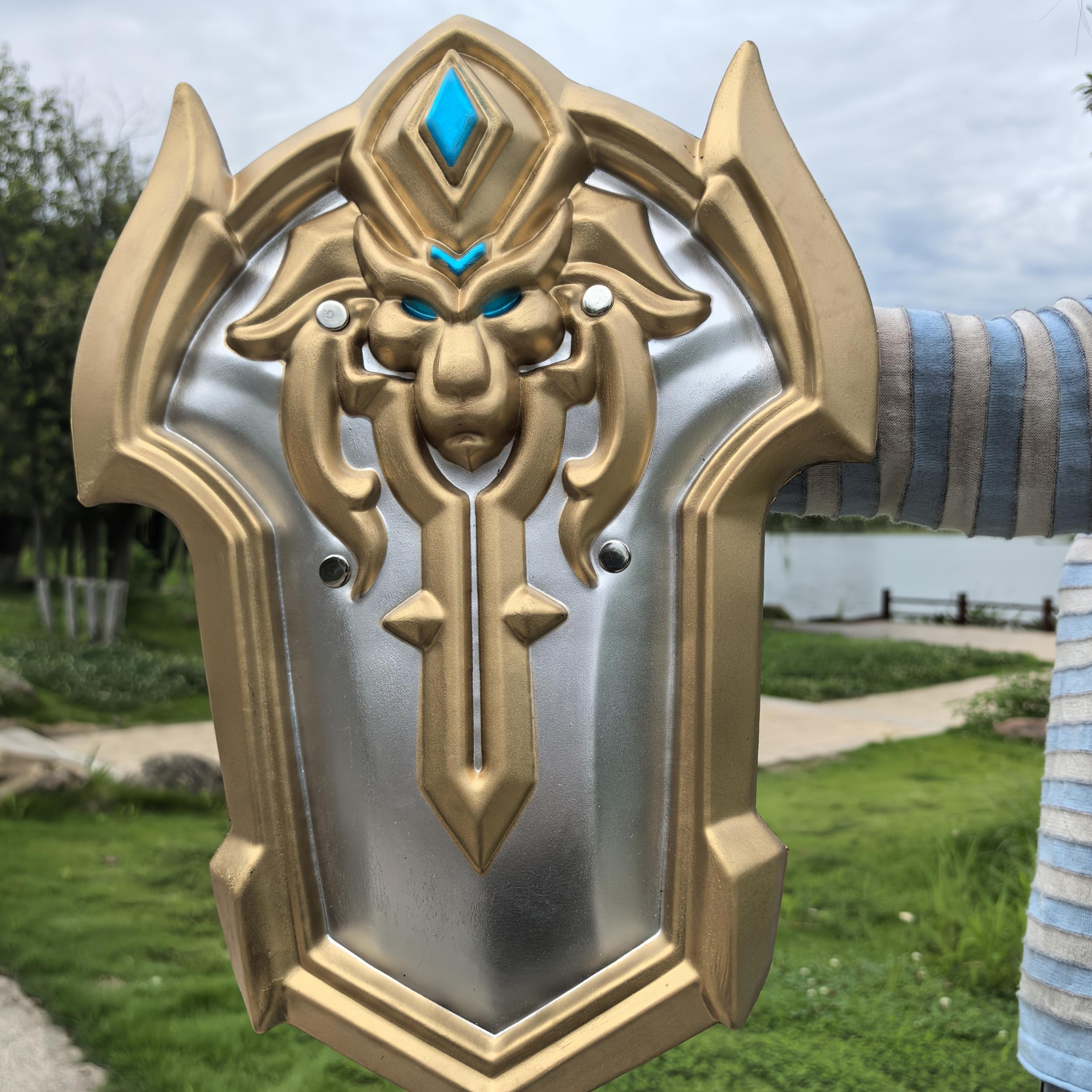 Foam Sword Shield Set - Lightweight Stage Performance Props
