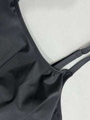  Ruffle Trim Bikini Set for Women