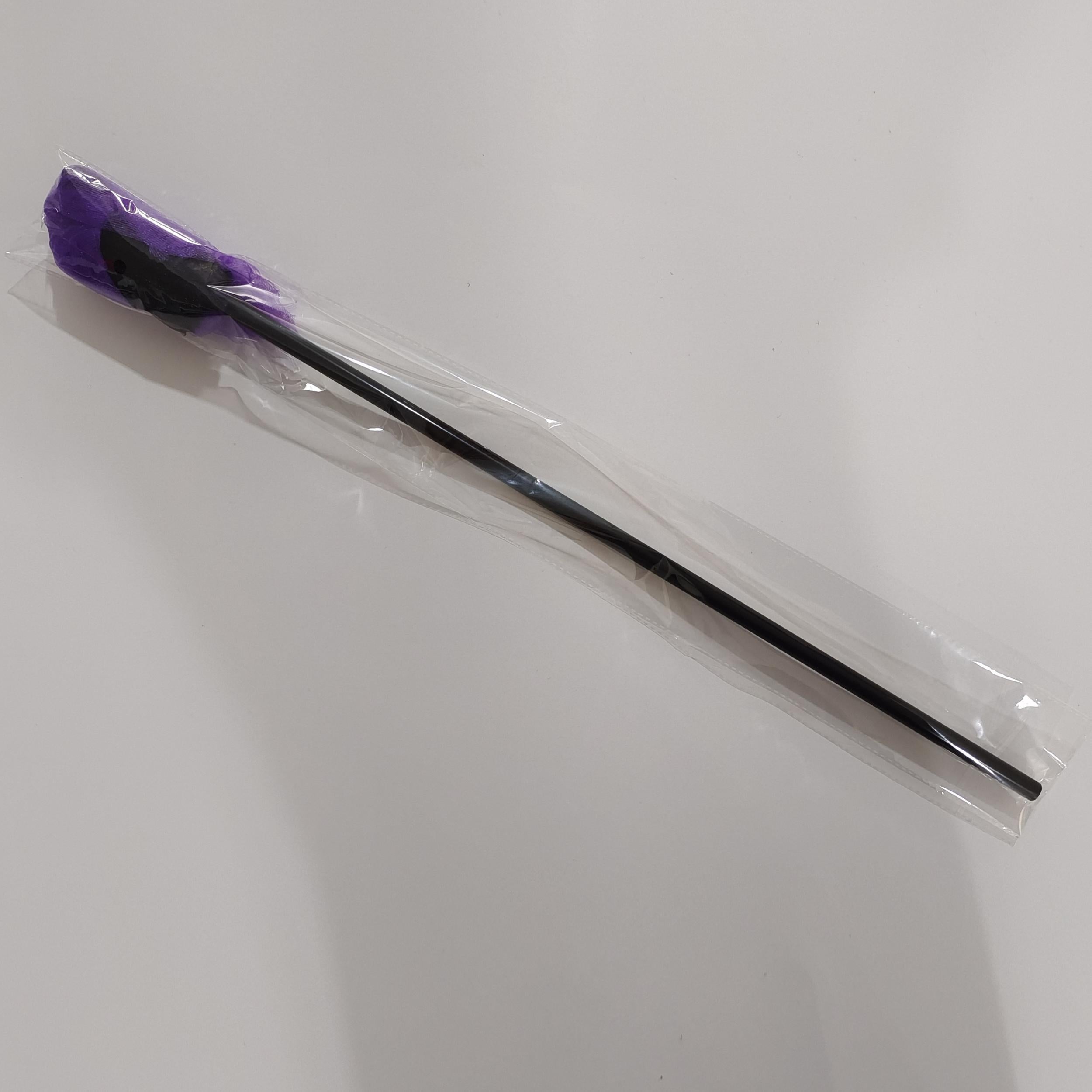 Purple Broom Halloween Broomstick Witch Costume Accessory
