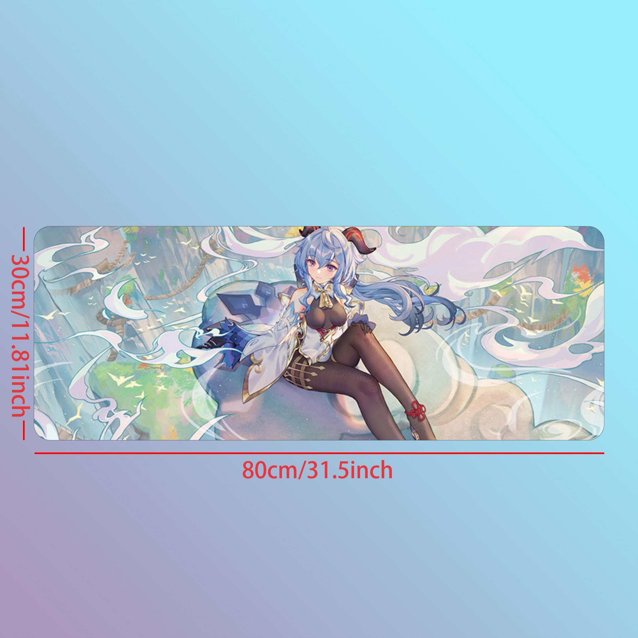 Anime Game Mouse Pad Waterproof Office Supplies