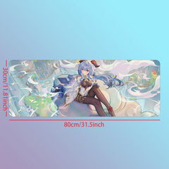 Anime Game Mouse Pad Waterproof Office Supplies